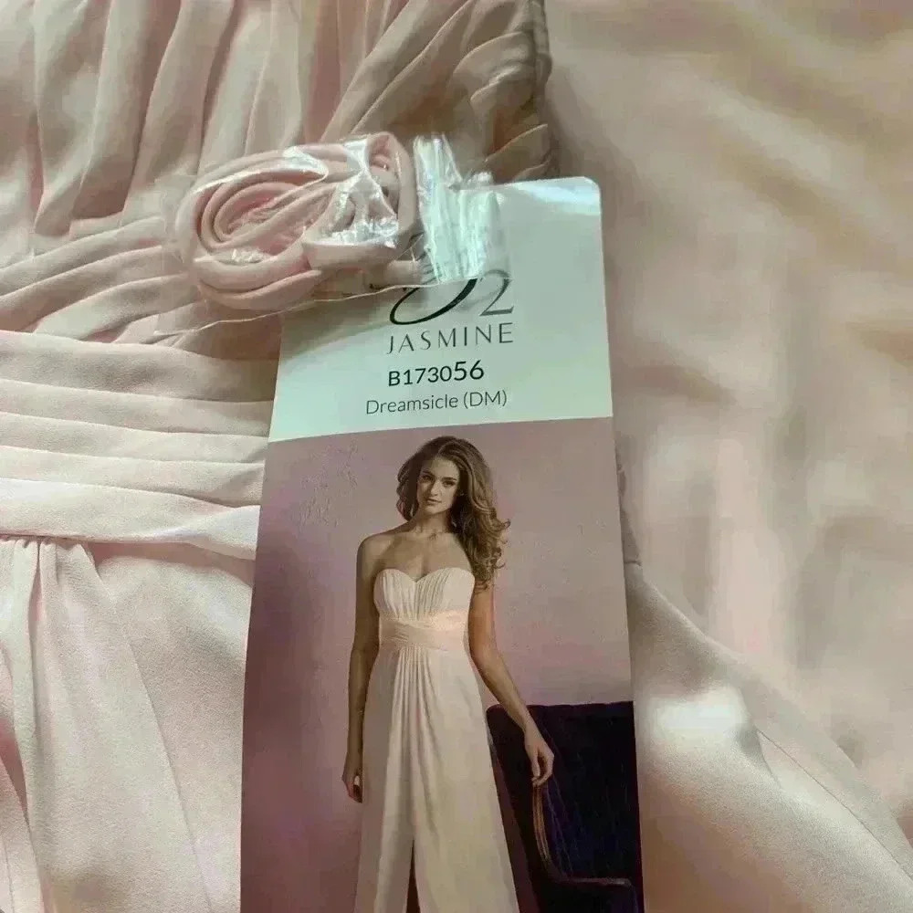 B2 Jasmine pink maxi sleeveless formal gown/dress - Picture 8 of 8